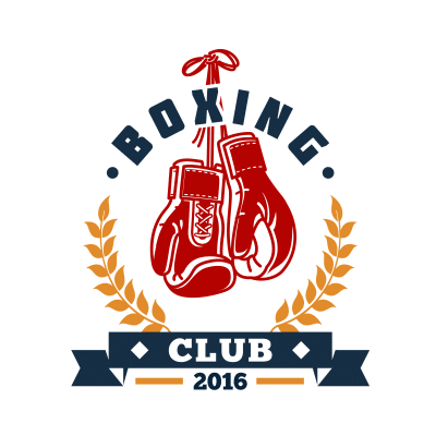 Mẫu logo câu lạc bộ Võ thuật Boxing Quyền Anh đẹp 1-10