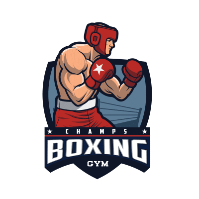 Mẫu logo câu lạc bộ Võ thuật Boxing Quyền Anh đẹp 1-17