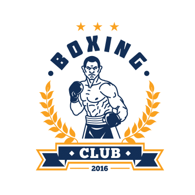 Mẫu logo câu lạc bộ Võ thuật Boxing Quyền Anh đẹp 1-22