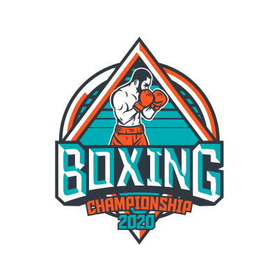 Mẫu logo câu lạc bộ Võ thuật Boxing Quyền Anh đẹp 1-33
