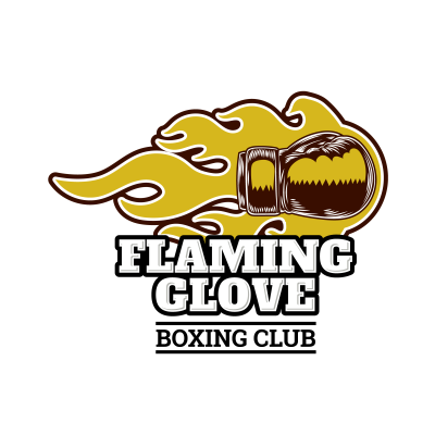 Mẫu logo câu lạc bộ Võ thuật Boxing Quyền Anh đẹp 1-40