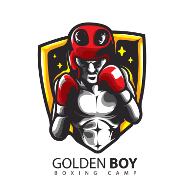 Mẫu logo câu lạc bộ Võ thuật Boxing Quyền Anh đẹp 2-15