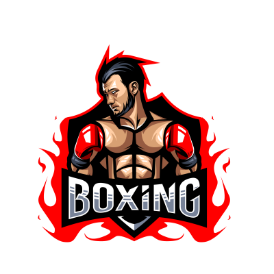 Mẫu logo câu lạc bộ Võ thuật Boxing Quyền Anh đẹp 2-17