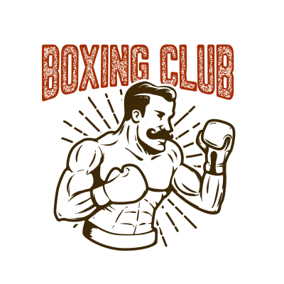 Mẫu logo câu lạc bộ Võ thuật Boxing Quyền Anh đẹp 2-25