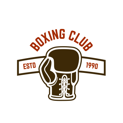 Mẫu logo câu lạc bộ Võ thuật Boxing Quyền Anh đẹp 2-26