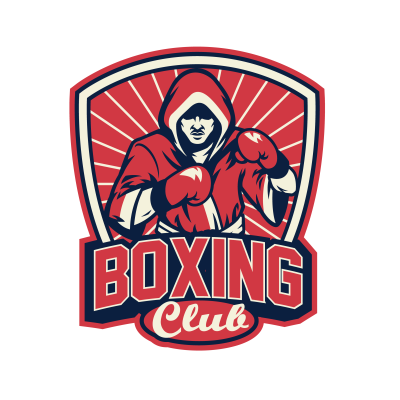 Mẫu logo câu lạc bộ Võ thuật Boxing Quyền Anh đẹp 2-29