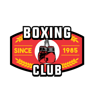 Mẫu logo câu lạc bộ Võ thuật Boxing Quyền Anh đẹp 2-34