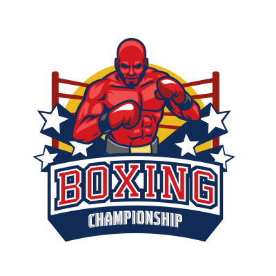 Mẫu logo câu lạc bộ Võ thuật Boxing Quyền Anh đẹp 2-35