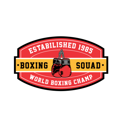 Mẫu logo câu lạc bộ Võ thuật Boxing Quyền Anh đẹp 2-39