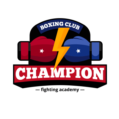 Mẫu logo câu lạc bộ Võ thuật Boxing Quyền Anh đẹp 2-44