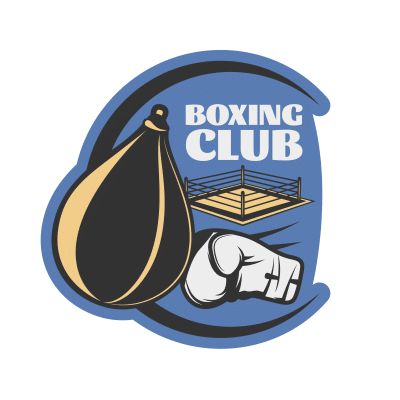 Mẫu logo câu lạc bộ Võ thuật Boxing Quyền Anh đẹp 3-14