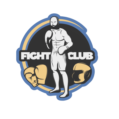 Mẫu logo câu lạc bộ Võ thuật Boxing Quyền Anh đẹp 3-16
