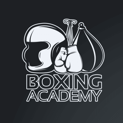 Mẫu logo câu lạc bộ Võ thuật Boxing Quyền Anh đẹp 3-21