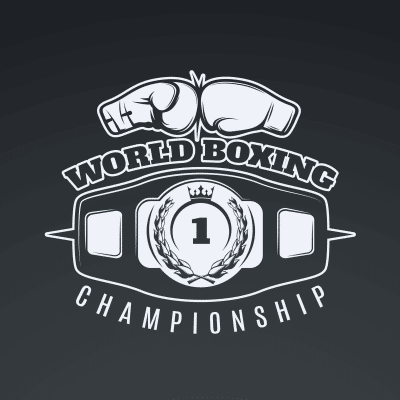 Mẫu logo câu lạc bộ Võ thuật Boxing Quyền Anh đẹp 3-22