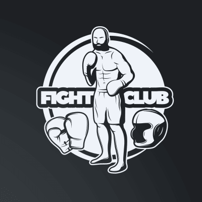 Mẫu logo câu lạc bộ Võ thuật Boxing Quyền Anh đẹp 3-23