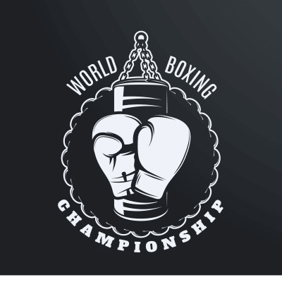 Mẫu logo câu lạc bộ Võ thuật Boxing Quyền Anh đẹp 3-31