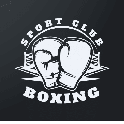 Mẫu logo câu lạc bộ Võ thuật Boxing Quyền Anh đẹp 3-33