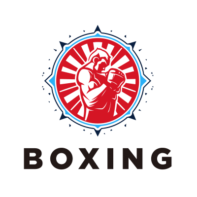 Mẫu logo câu lạc bộ Võ thuật Boxing Quyền Anh đẹp 3-37