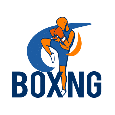 Mẫu logo câu lạc bộ Võ thuật Boxing Quyền Anh đẹp 3-39