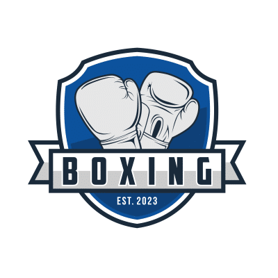 Mẫu logo câu lạc bộ Võ thuật Boxing Quyền Anh đẹp 4-08