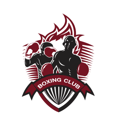 Mẫu logo câu lạc bộ Võ thuật Boxing Quyền Anh đẹp 4-18