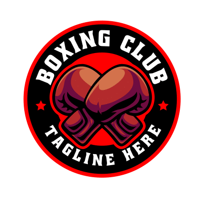 Mẫu logo câu lạc bộ Võ thuật Boxing Quyền Anh đẹp 4-25