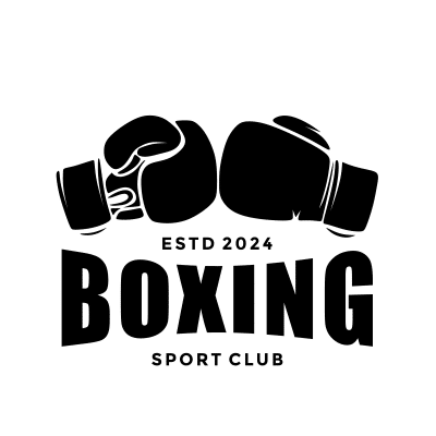 Mẫu logo câu lạc bộ Võ thuật Boxing Quyền Anh đẹp 4-28