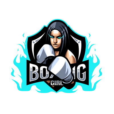 Mẫu logo câu lạc bộ Võ thuật Boxing Quyền Anh đẹp 4-35