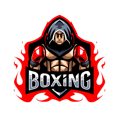 Mẫu logo câu lạc bộ Võ thuật Boxing Quyền Anh đẹp 4-36