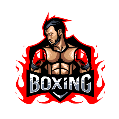 Mẫu logo câu lạc bộ Võ thuật Boxing Quyền Anh đẹp 4-37