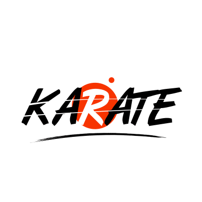Mẫu logo câu lạc bộ Võ thuật Karate đẹp 1-03
