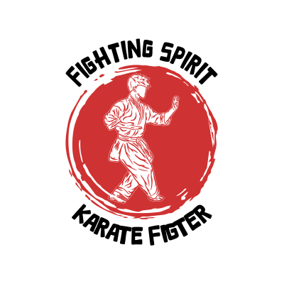 Mẫu logo câu lạc bộ Võ thuật Karate đẹp 1-13