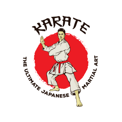 Mẫu logo câu lạc bộ Võ thuật Karate đẹp 1-15
