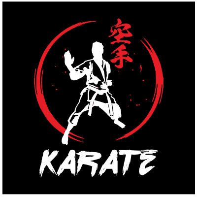 Mẫu logo câu lạc bộ Võ thuật Karate đẹp 1-24