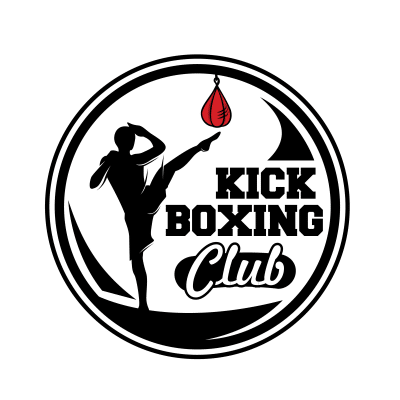 Mẫu logo câu lạc bộ Võ thuật Kickboxing đẹp 1-03