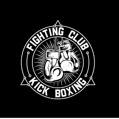 Mẫu logo câu lạc bộ Võ thuật Kickboxing đẹp 1-04