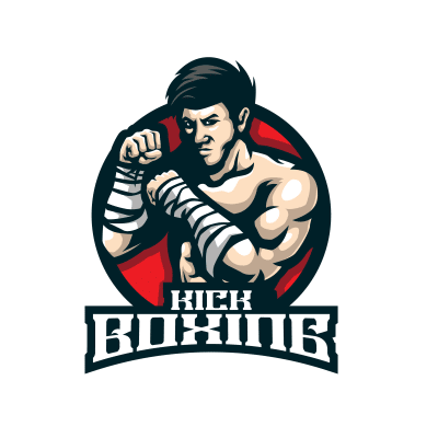 Mẫu logo câu lạc bộ Võ thuật Kickboxing đẹp 1-15