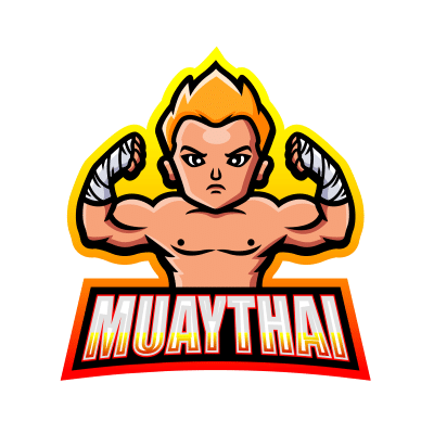 Mẫu logo câu lạc bộ Võ thuật Muay Thái đẹp 1-02