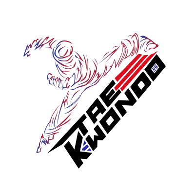 Mẫu logo câu lạc bộ Võ thuật Taekwondo đẹp 1-05