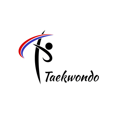 Mẫu logo câu lạc bộ Võ thuật Taekwondo đẹp 1-07
