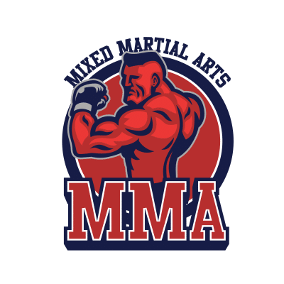 Mẫu logo câu lạc bộ Võ thuật tổng hợp MMA đẹp 1-14