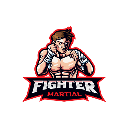 Mẫu logo câu lạc bộ Võ thuật tổng hợp MMA đẹp 1-34