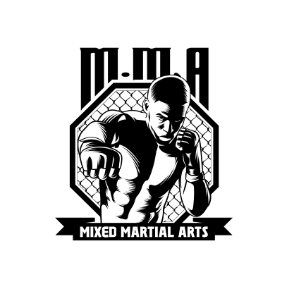 Mẫu logo câu lạc bộ Võ thuật tổng hợp MMA đẹp 1-37