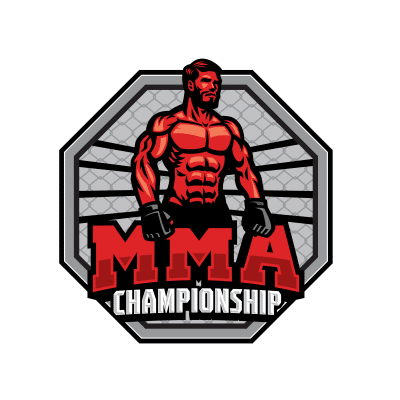 Mẫu logo câu lạc bộ Võ thuật tổng hợp MMA đẹp 2-03