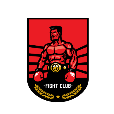Mẫu logo câu lạc bộ Võ thuật tổng hợp MMA đẹp 2-04