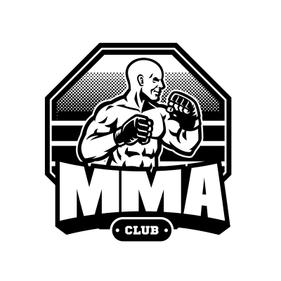 Mẫu logo câu lạc bộ Võ thuật tổng hợp MMA đẹp 2-05