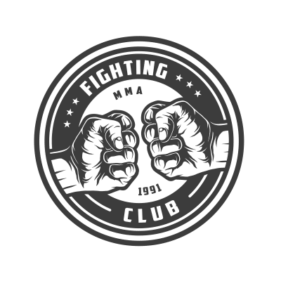 Mẫu logo câu lạc bộ Võ thuật tổng hợp MMA đẹp 2-14