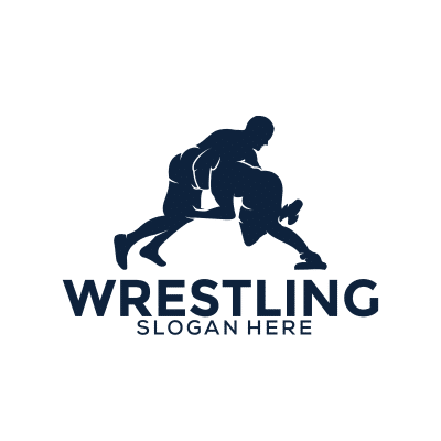 Mẫu logo câu lạc bộ đấu vật Wrestling đẹp 1-01