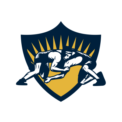 Mẫu logo câu lạc bộ đấu vật Wrestling đẹp 1-09