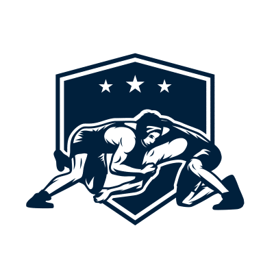 Mẫu logo câu lạc bộ đấu vật Wrestling đẹp 1-10